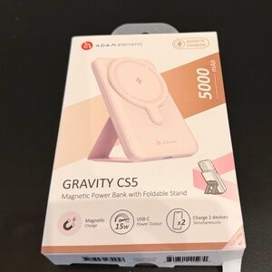 Adam Elements Gravity CS5 Magnetic Power Bank